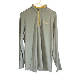EUC Nike Livestrong Quarter Zip Performance Sweatshirt Dri-Fit